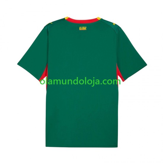 Camisola Senegal Homem Equipamento Segundo 2026 2027 Manga Curta